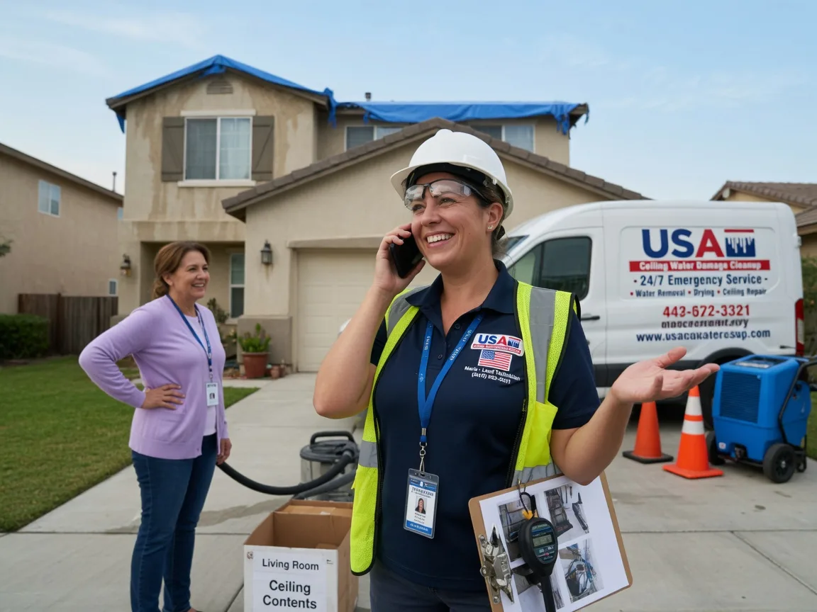 Ceiling Water Damage Restoration Fenwick, MI FAQs